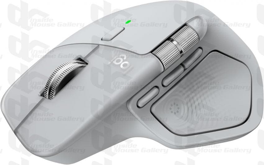 Rendering der Logitech MX Master 4 Maus