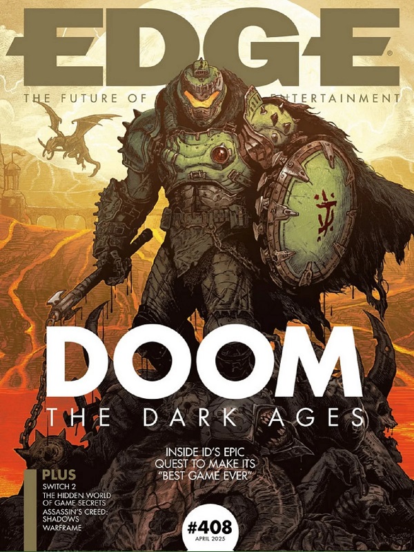 Die Titelseite der neuen Ausgabe der Zeitschrift Edge