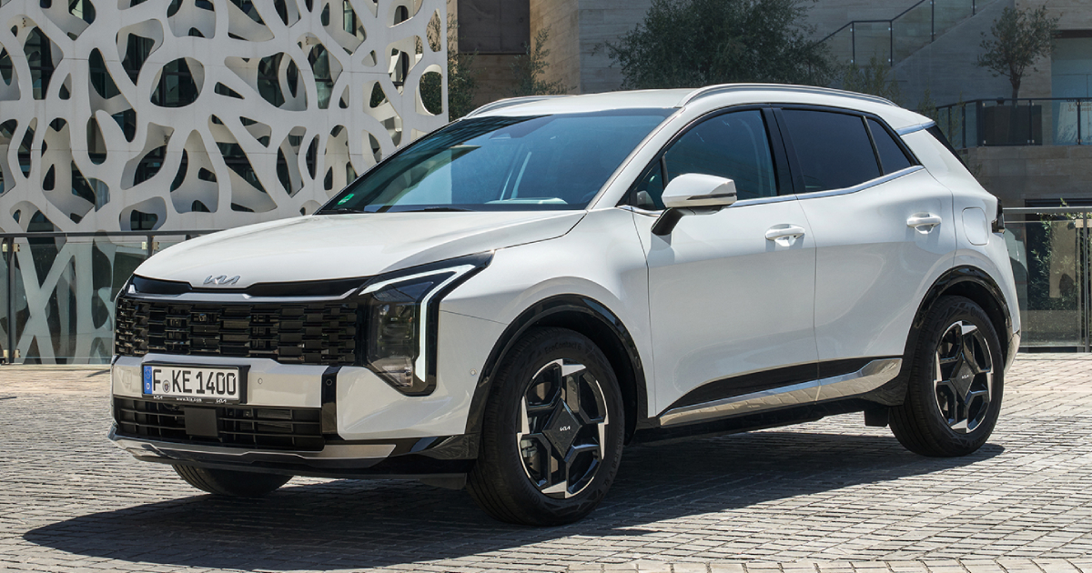 Ein Foto des aktualisierten Kia Sportage Ein Foto des aktualisierten Kia Sportage