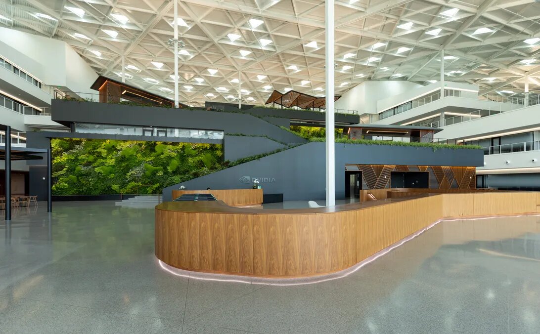 Dream Office: NVIDIA hat seinen Voyager-Campus in Kalifornien eröffnet Dream Office: NVIDIA hat seinen Voyager-Campus in Kalifornien eröffnet