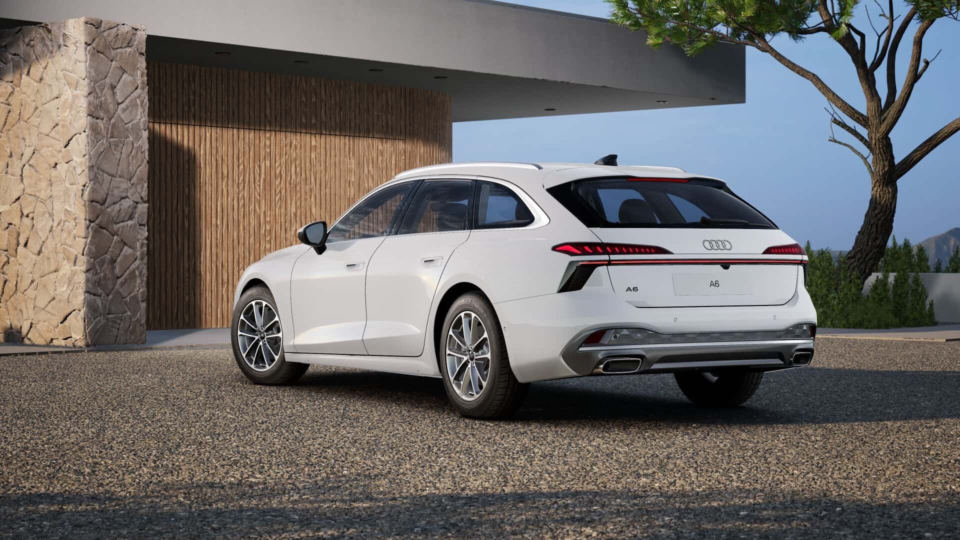 Design des Audi A6 Avant 2025 in der Grundausstattung Design des Audi A6 Avant 2025 in der Grundausstattung