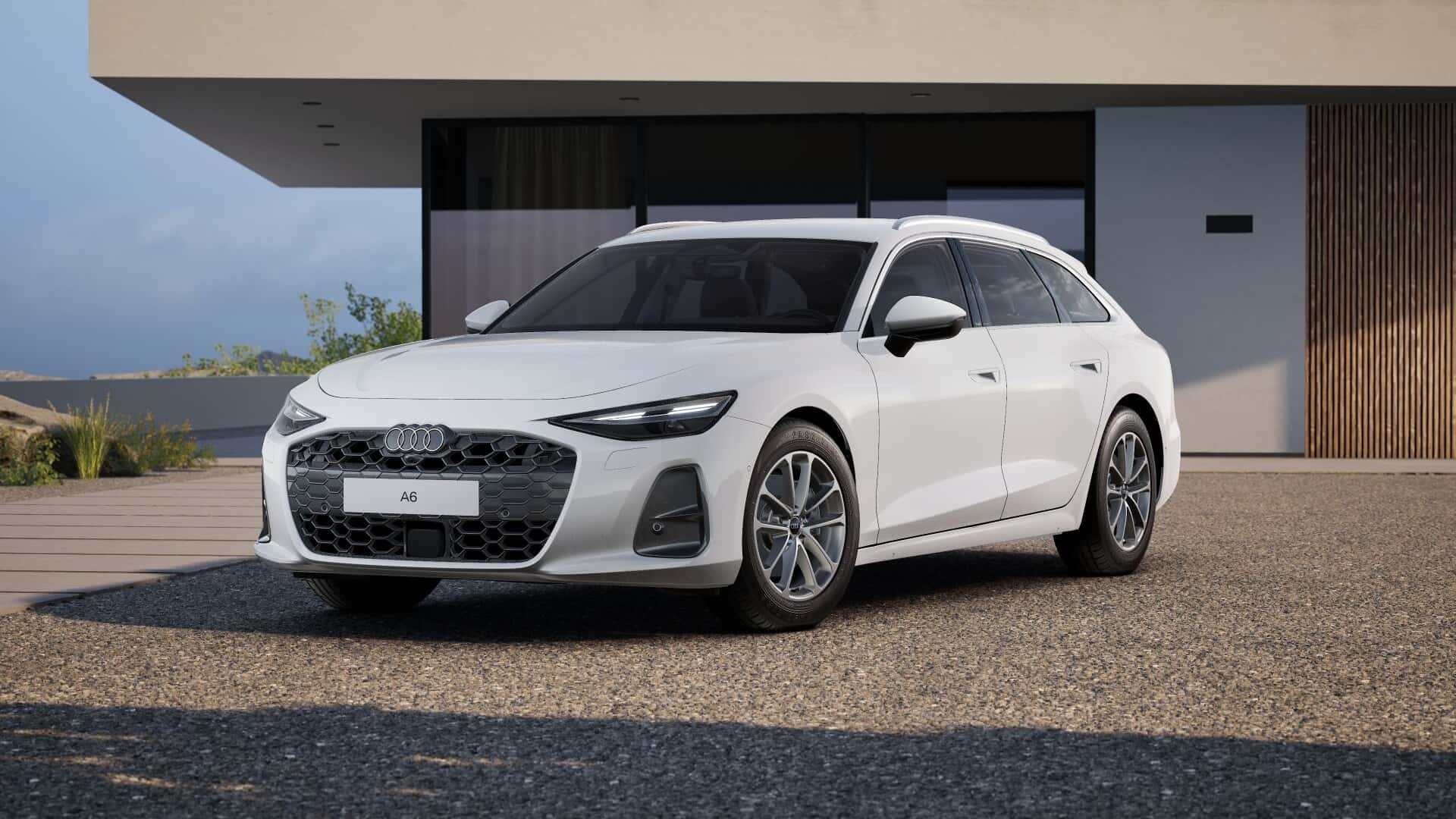 Design des Audi A6 Avant 2025 in der Grundausstattung Design des Audi A6 Avant 2025 in der Grundausstattung