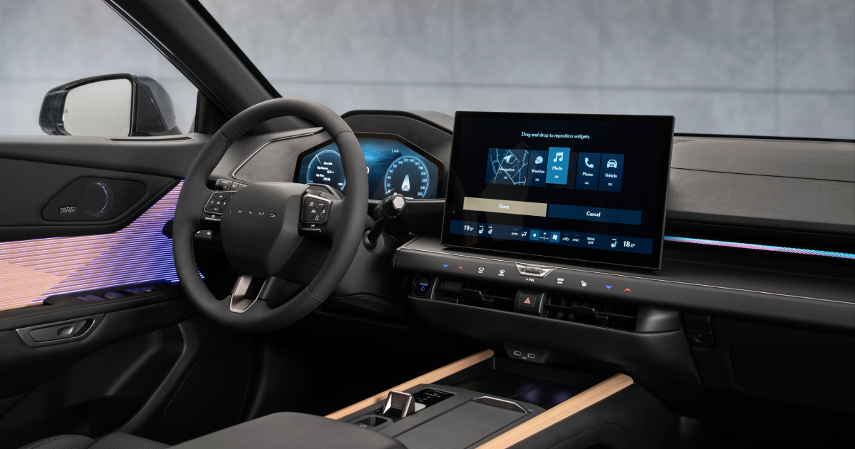 Lexus ES 2026 - Innenansicht 1 Lexus ES 2026 - Innenansicht 1