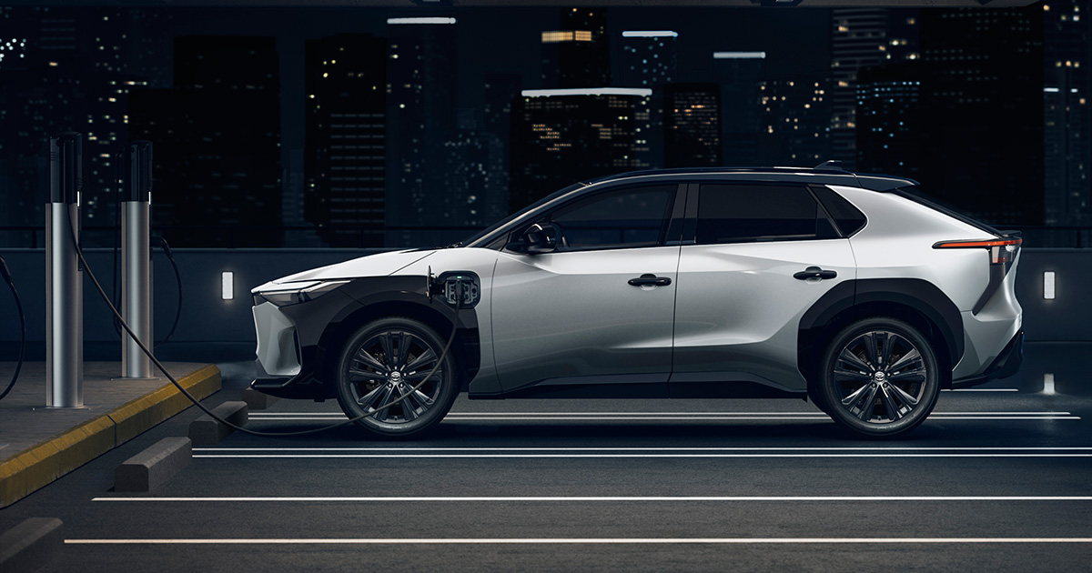 2025 Toyota bZ4X Nightshade Edition - Wind Chill Pearl - Innenausstattung