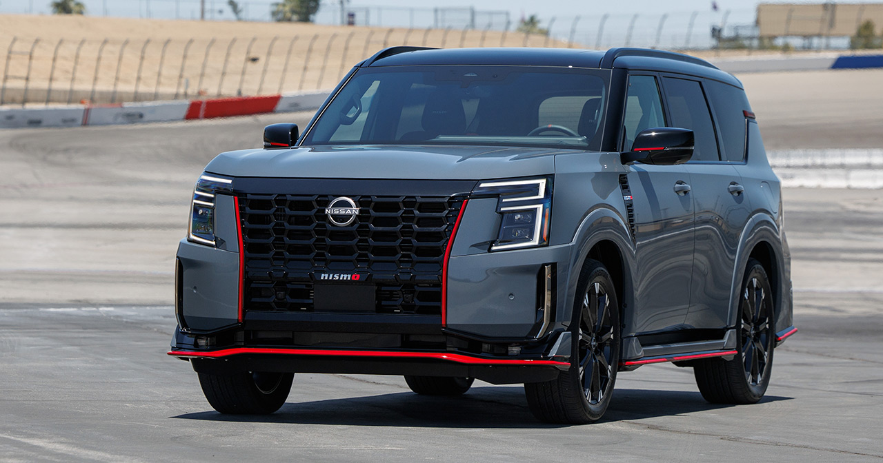 Nissan Armada NISMO 2026 - Frontansicht Nissan Armada NISMO 2026 - Frontansicht