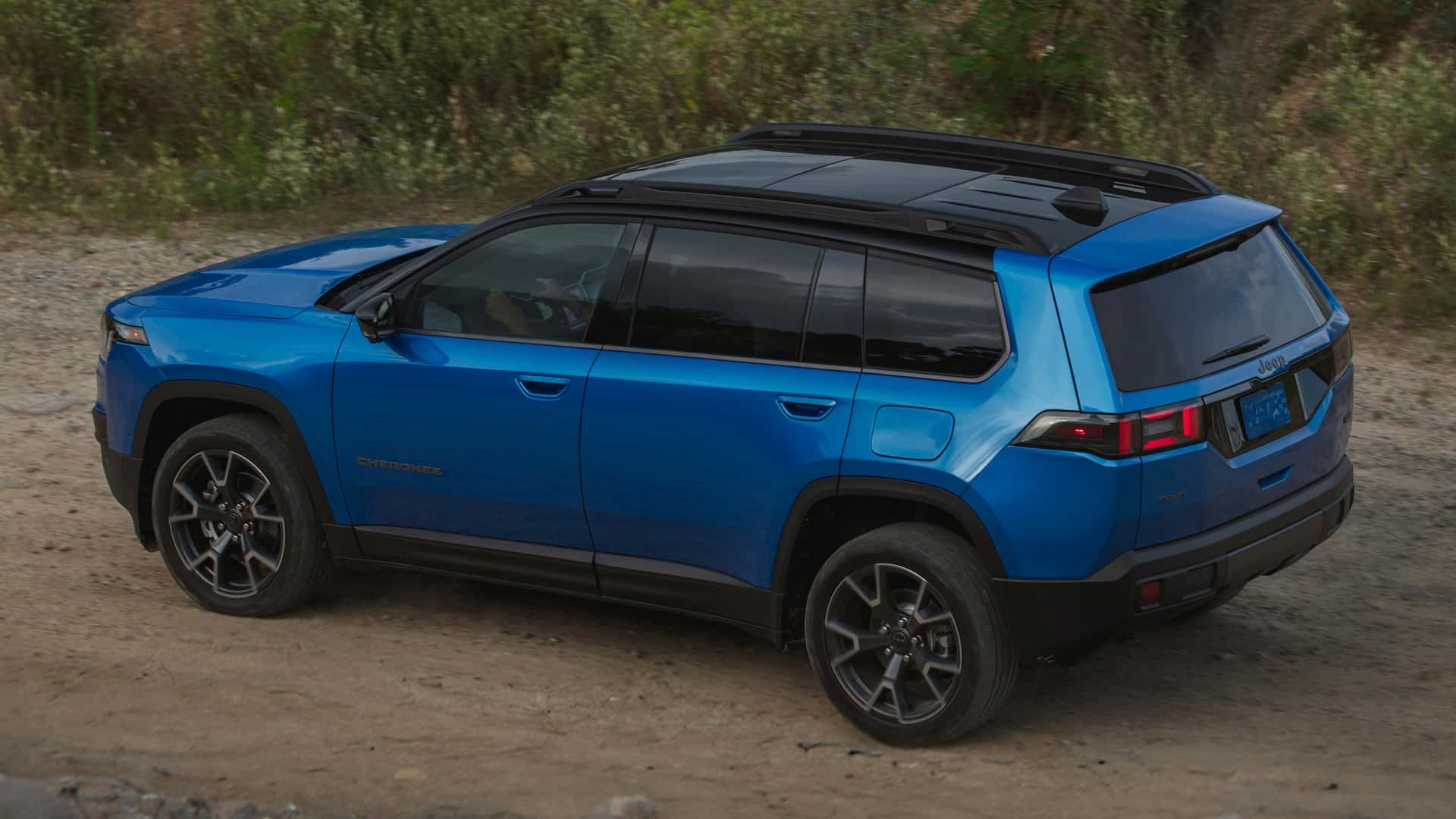 Neuer Jeep Cherokee 2026, Heckansicht