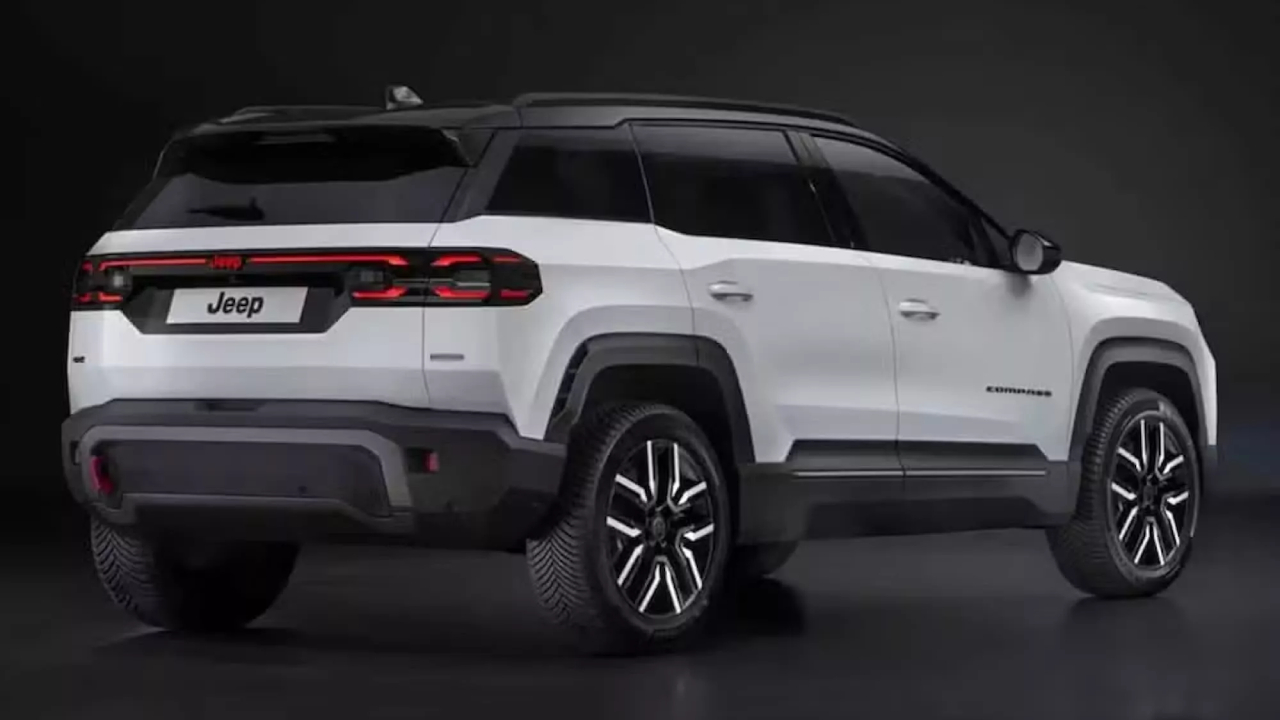 Innenansicht des neuen Jeep Compass