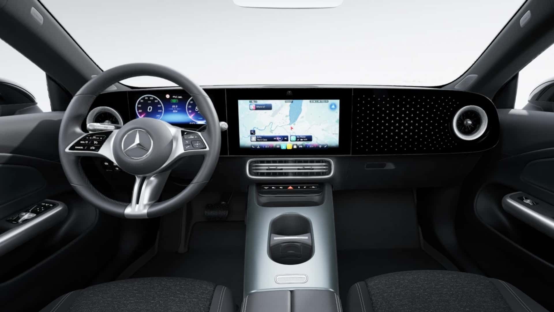 Innenraum des neuen Mercedes-Benz CLA