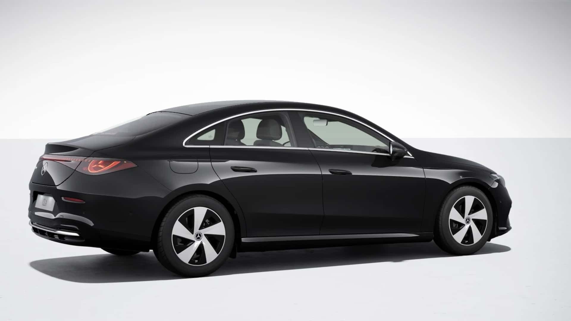 Rückleuchten des neuen Mercedes-Benz CLA