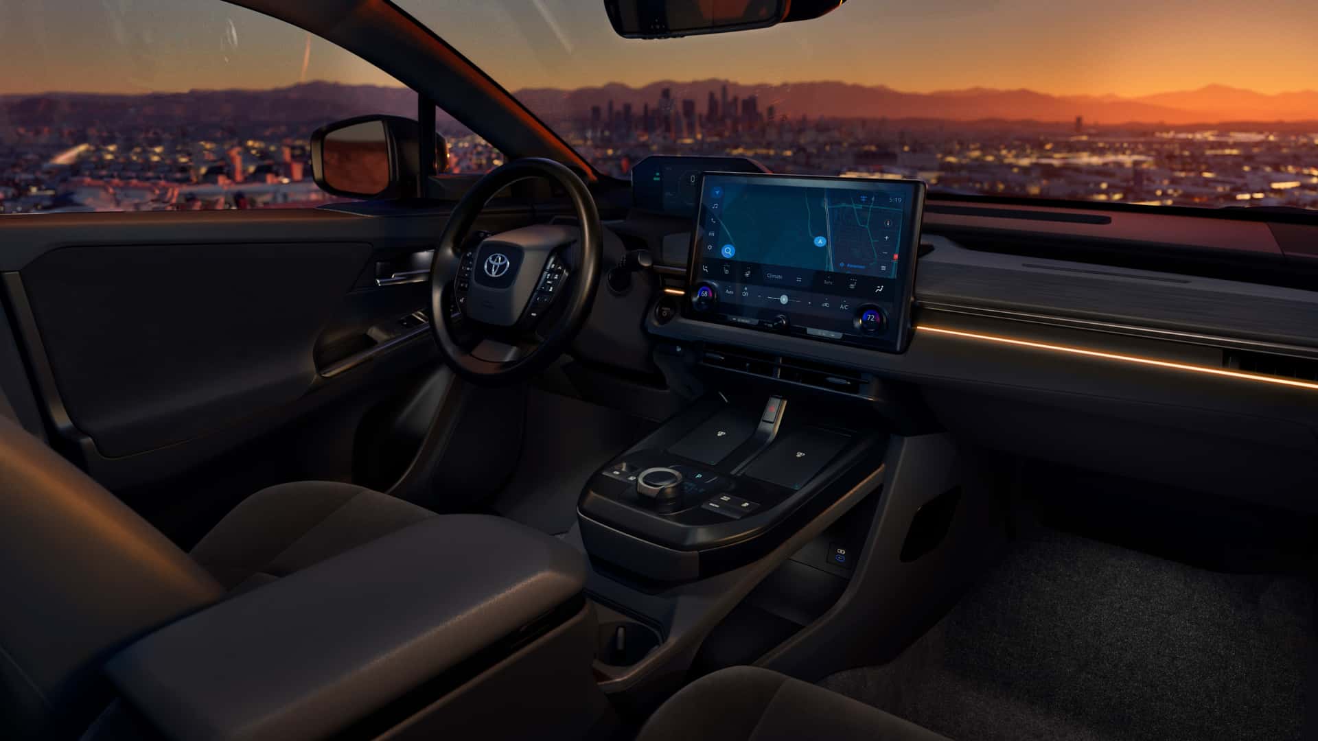 Toyota C-HR EV - Innenraumgestaltung Toyota C-HR EV - Innenraumgestaltung