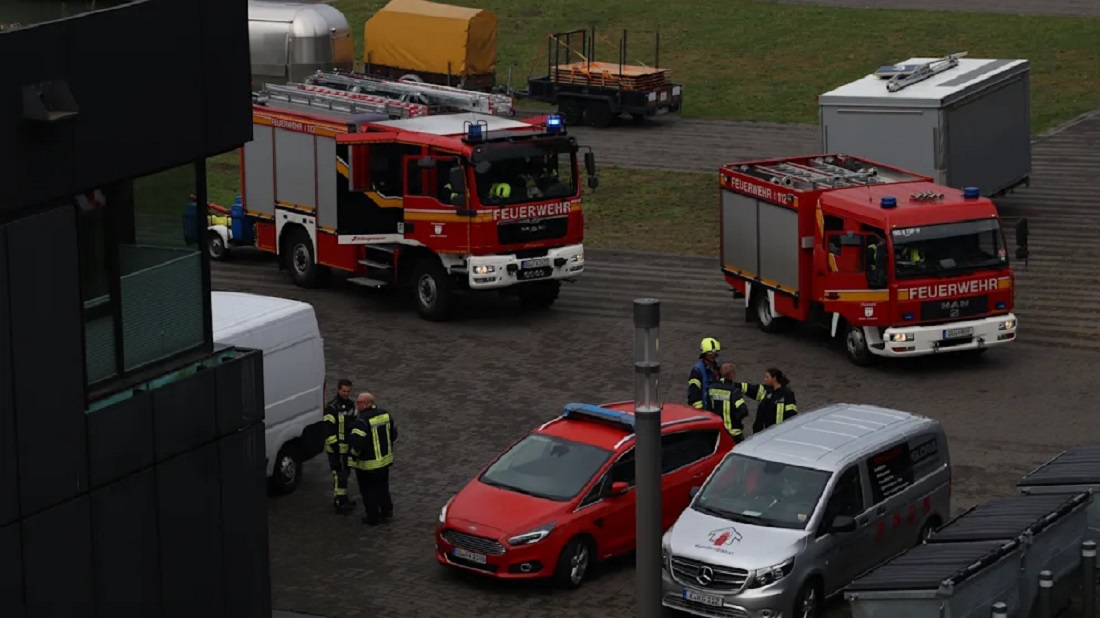 Notfall in Deutschland: starke Explosion in der Sprengstofffabrik Troisdorf Notfall in Deutschland: starke Explosion in der Sprengstofffabrik Troisdorf