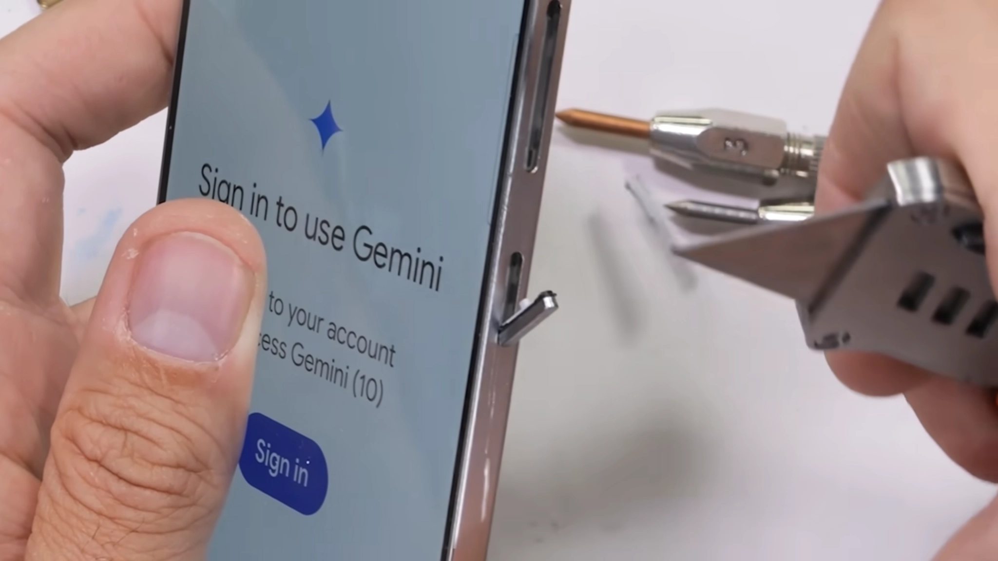 Test des Galaxy S25 Edge Test des Galaxy S25 Edge
