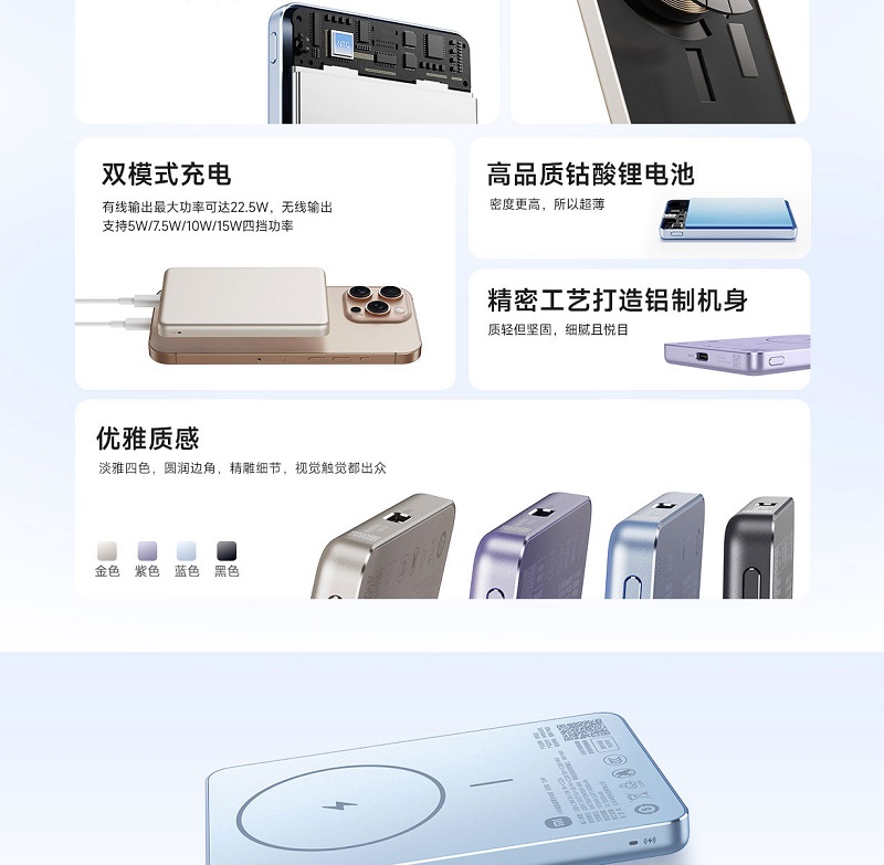 Das ultradünne Design der neuen Batterie von Xiaomi Das ultradünne Design der neuen Batterie von Xiaomi