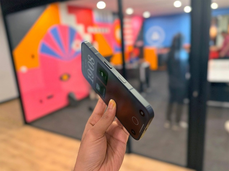 Rückseitiges Gehäuse Nichts Telefon (3a)