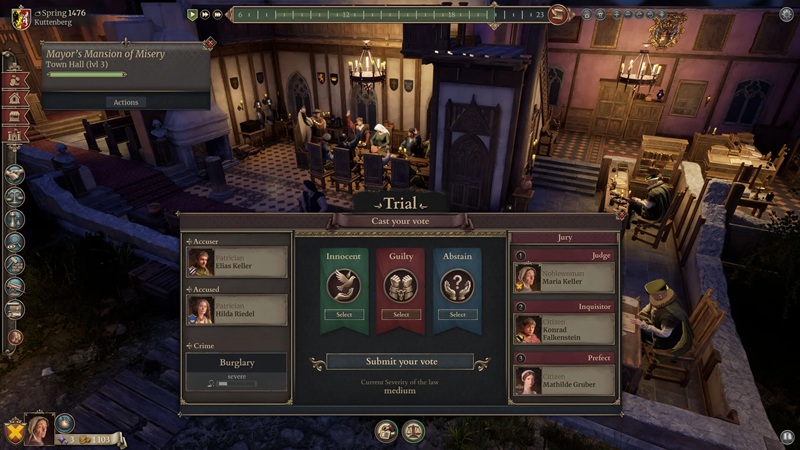 Screenshot des Spiels The Guild: Europa 1410 Screenshot des Spiels The Guild: Europa 1410
