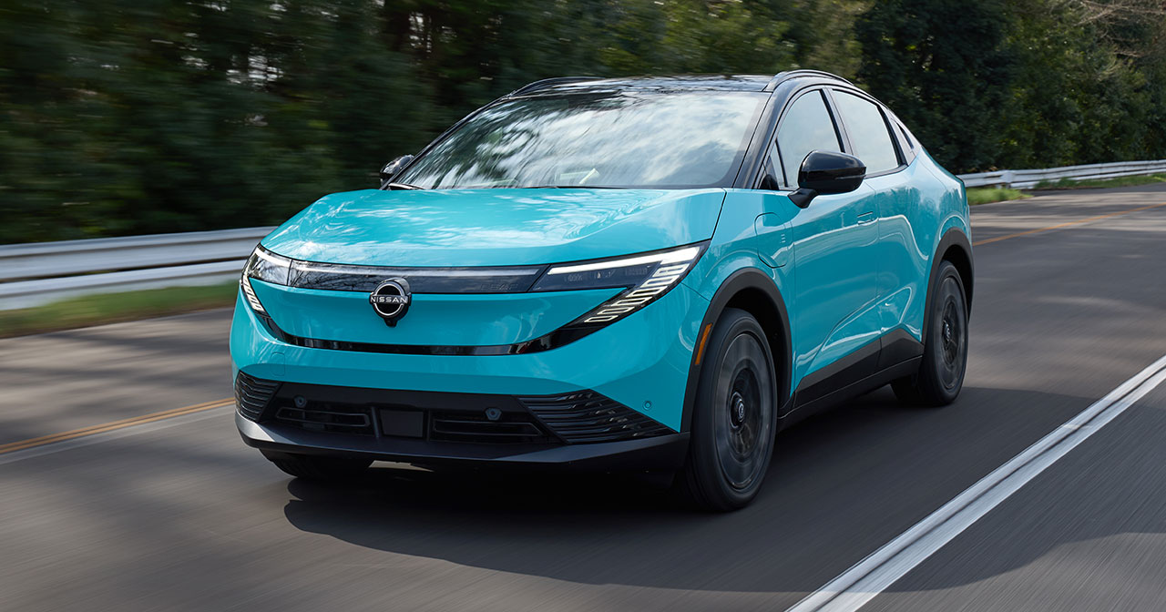 Nissan Leaf 2026 dynamisches Bild 1