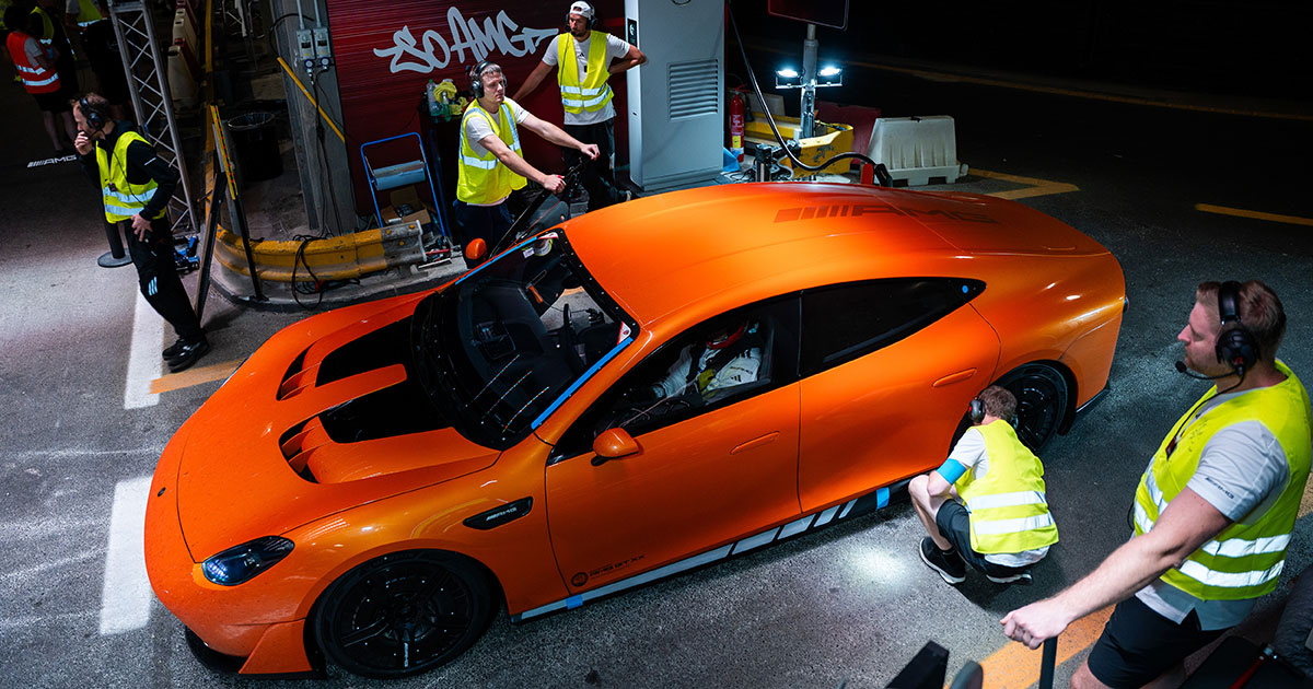 Test des Mercedes-Benz GT XX Test des Mercedes-Benz GT XX
