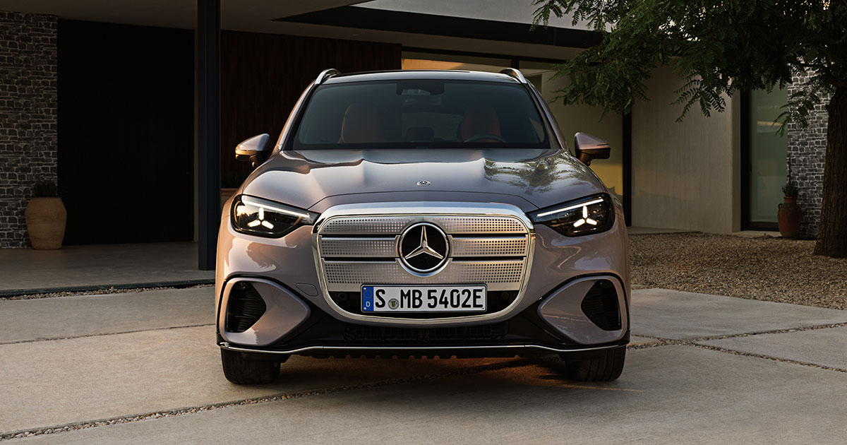 Mercedes-Benz GLC EQ Technology front view Mercedes-Benz GLC EQ Technology front view