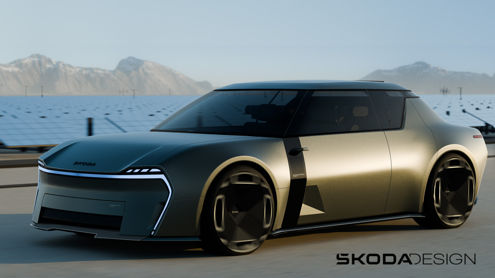 Modernes Design des Škoda 1000 MBX Modernes Design des Škoda 1000 MBX