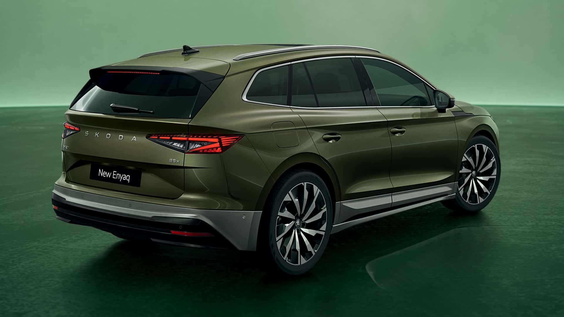 Zweites Bild des aktualisierten Skoda Enyaq und Enyaq Coupe Zweites Bild des aktualisierten Skoda Enyaq und Enyaq Coupe
