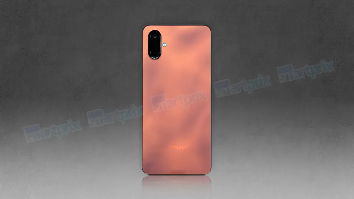 Rendering des Samsung Galaxy F06 in der Farbe Orange Rendering des Samsung Galaxy F06 in der Farbe Orange