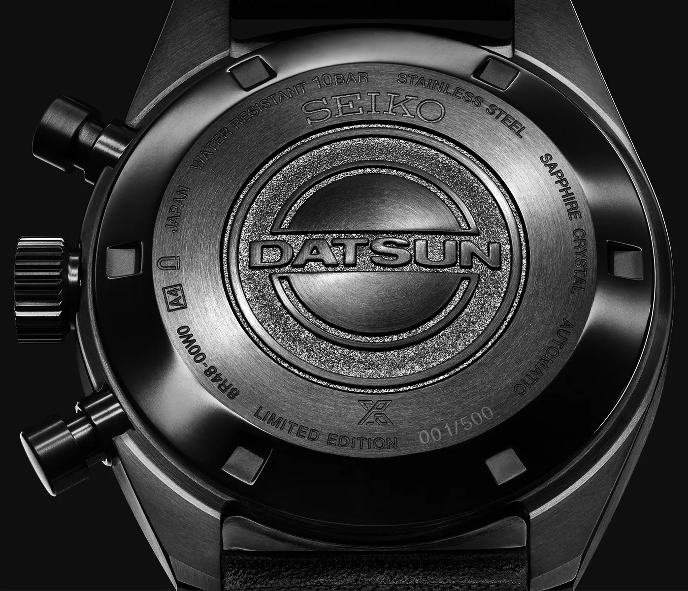 Seiko Prospex Speedtimer SRQ057 Gehäuseboden