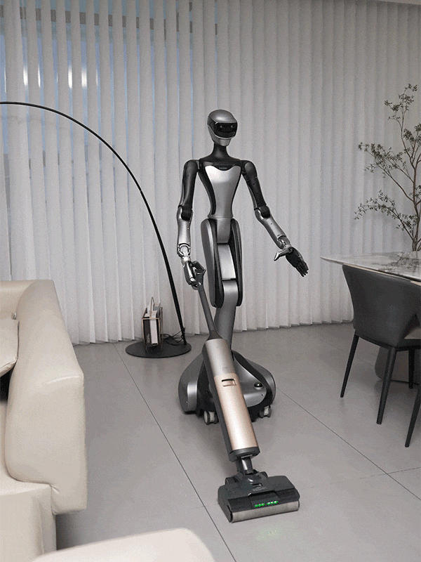 Der humanoide Roboter HIVA Haiwa.