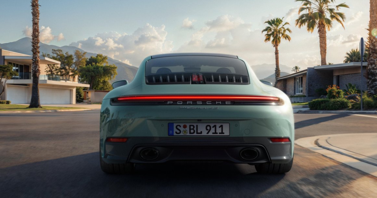Interieur des Porsche 911 Carrera 4S