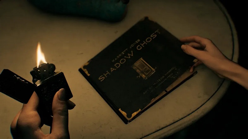 Gruselige Innenansicht eines verlassenen Hauses in Resident Evil 9 Gruselige Innenansicht eines verlassenen Hauses in Resident Evil 9