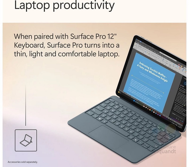 Surface Pro 12 Tablet mit Tastatur Surface Pro 12 Tablet mit Tastatur