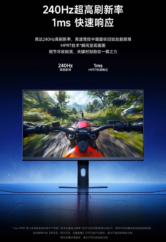 Xiaomi Gaming Monitors Comparison