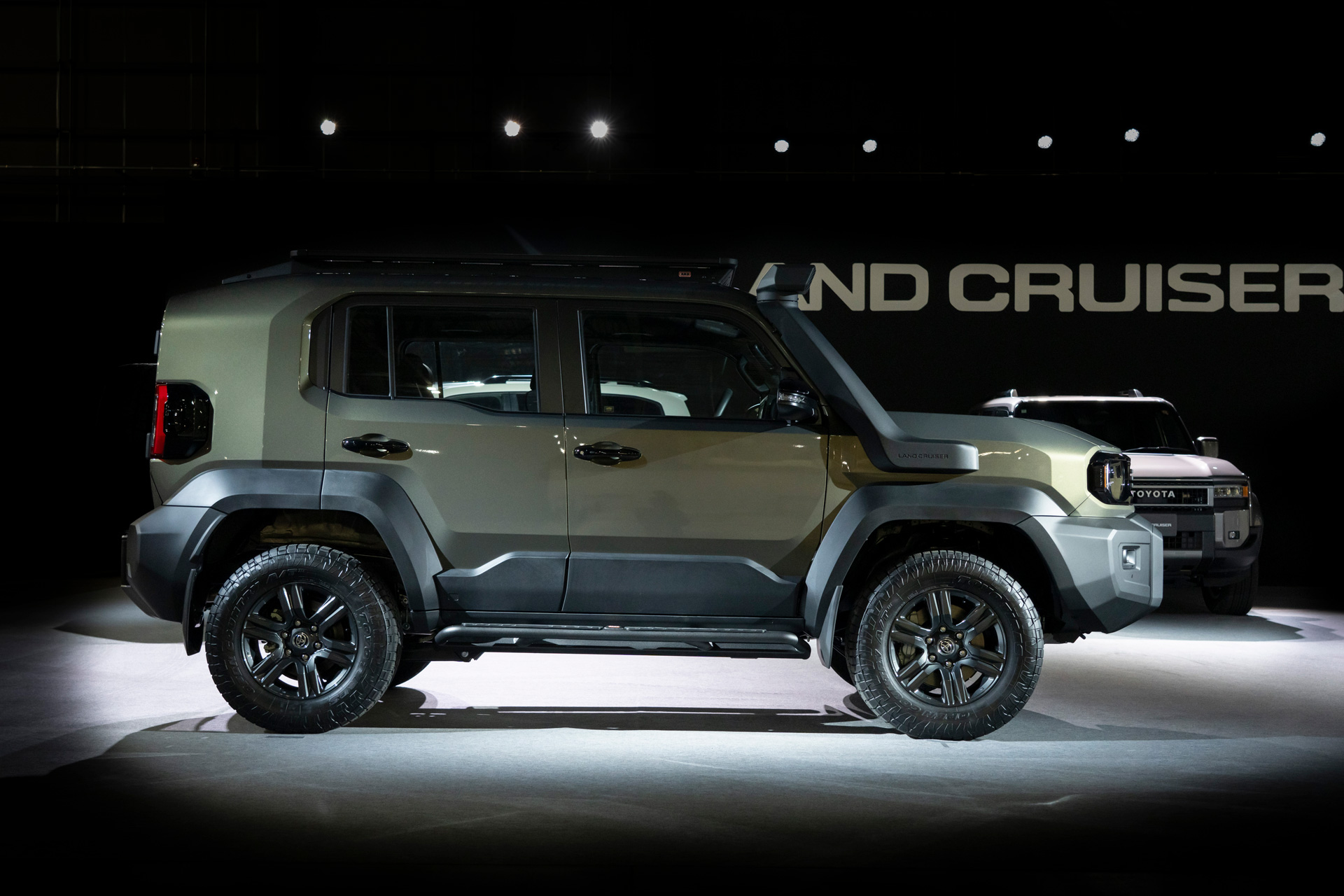 Toyota Land Cruiser FJ - Rückansicht Toyota Land Cruiser FJ - Rückansicht