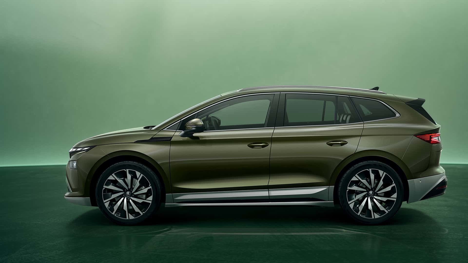 Drittes Bild des aktualisierten Skoda Enyaq und Enyaq Coupe Drittes Bild des aktualisierten Skoda Enyaq und Enyaq Coupe