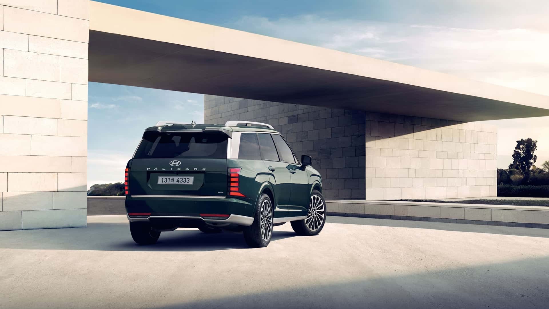 Hyundai Palisade Vorderansicht Hyundai Palisade Vorderansicht