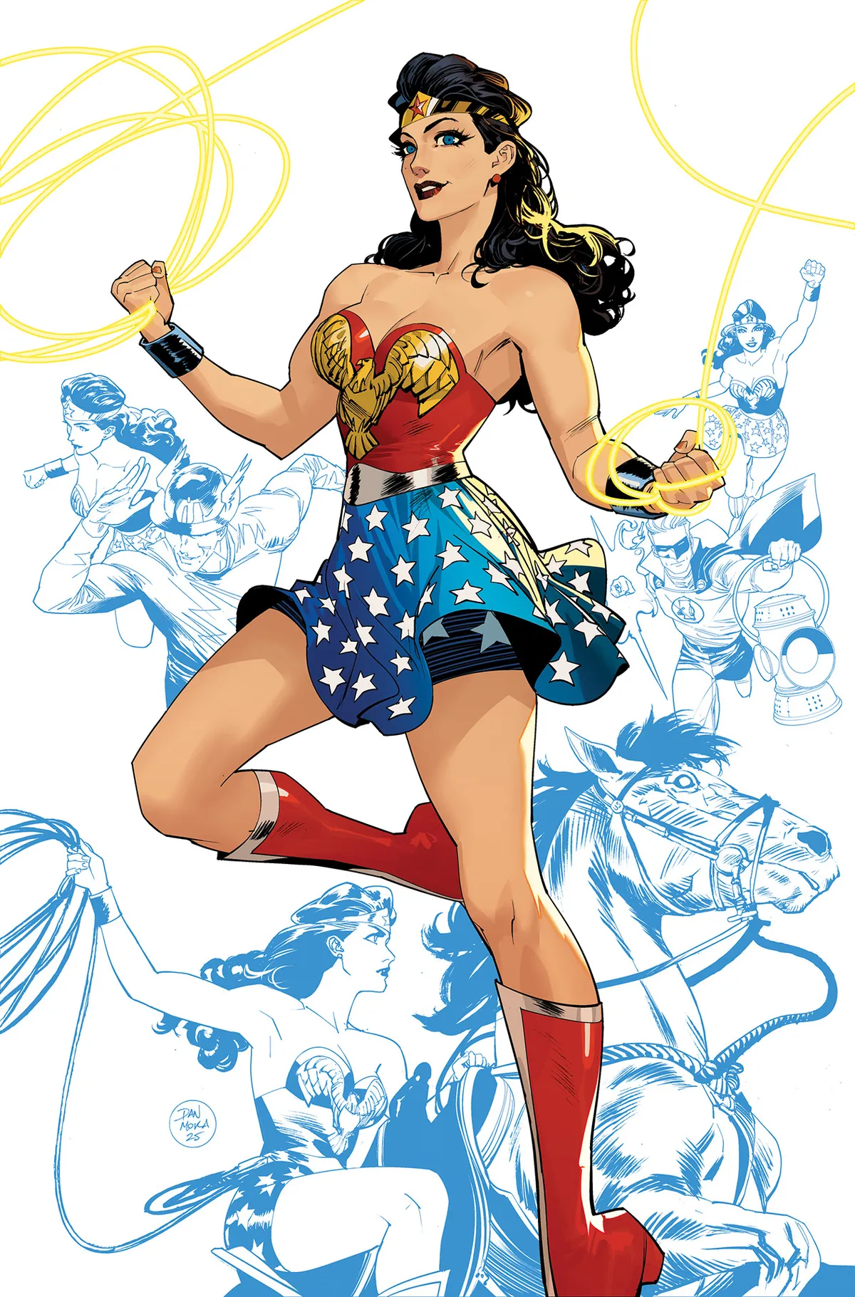 Eine Seite aus der neuen Geschichte des DC-Universums Eine Seite aus der neuen Geschichte des DC-Universums