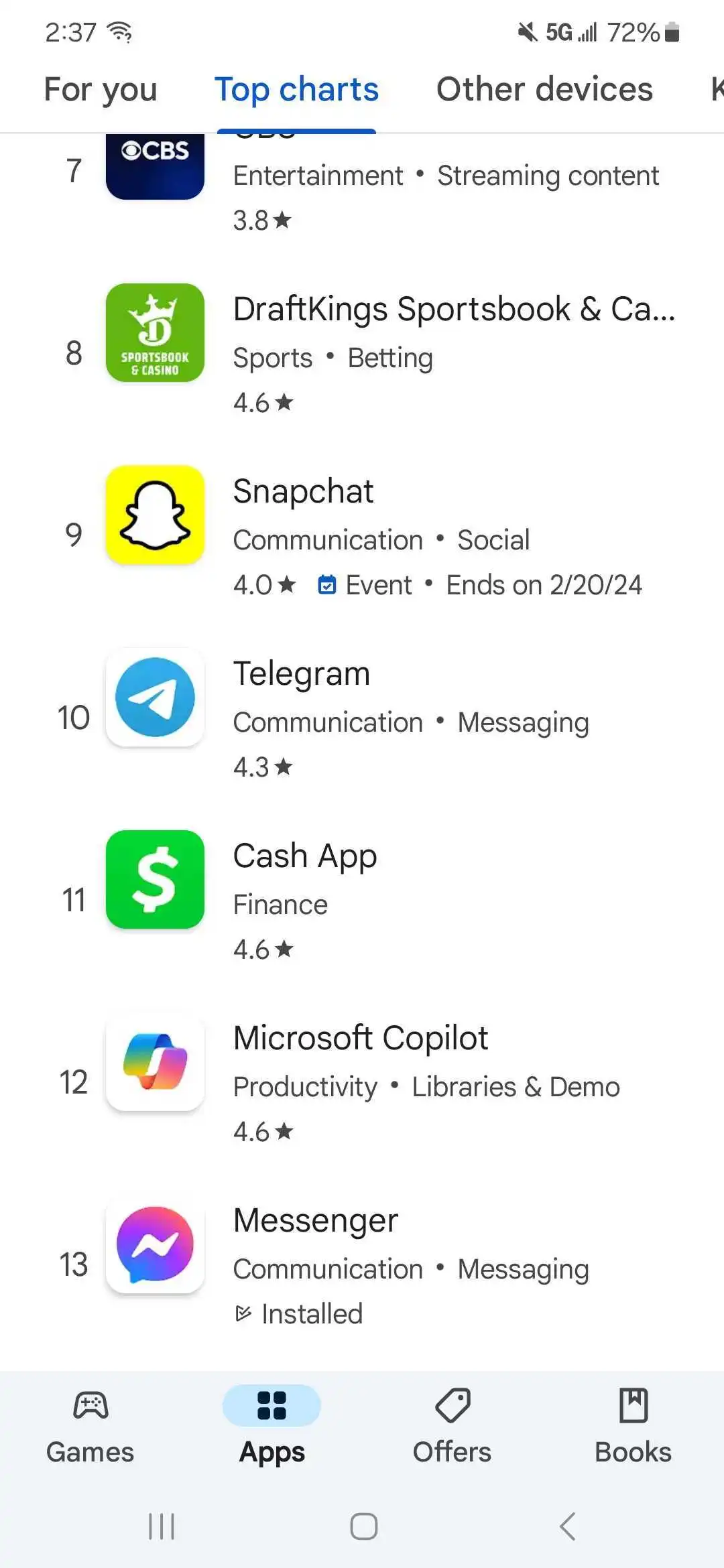 Microsoft Copilot hat sich nach dem Super Bowl-Werbespot trotz KI-Fehlern in den App-Shops von Apple und Google durchgesetzt-2 Microsoft Copilot hat sich nach dem Super Bowl-Werbespot trotz KI-Fehlern in den App-Shops von Apple und Google durchgesetzt-2