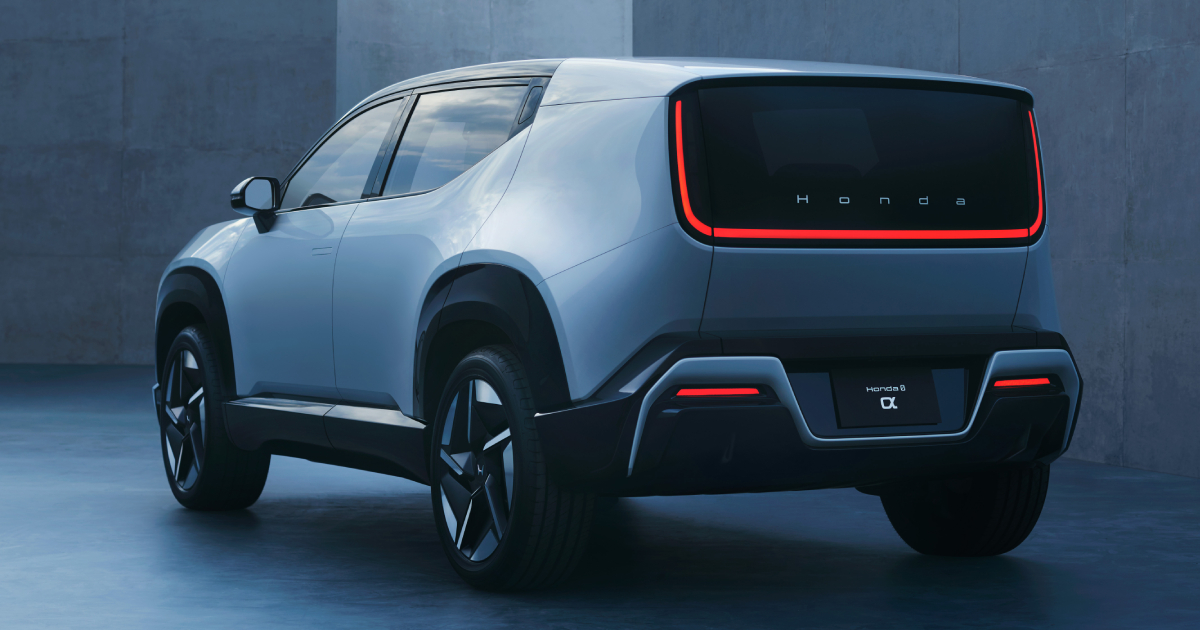 Honda 0 Alpha prototype side part