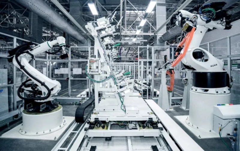 Kontrolle der Produktionslinie