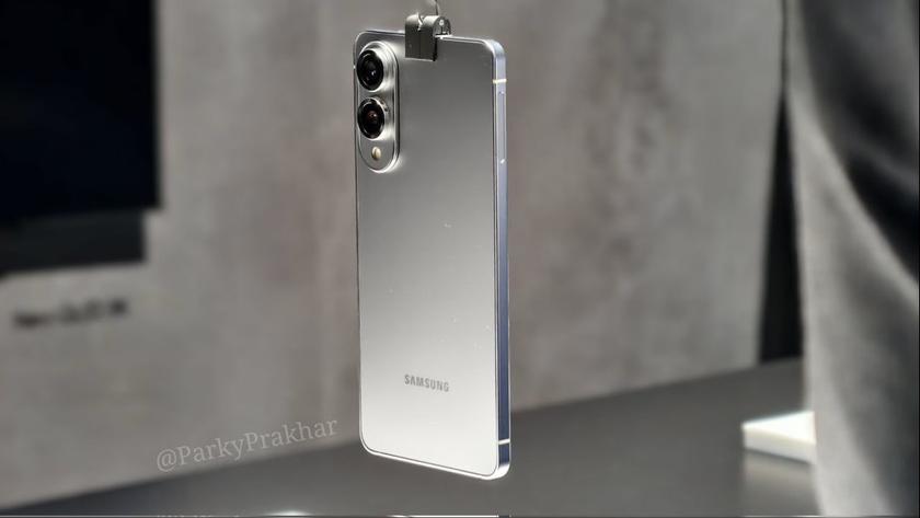 Galaxy S25 Edge. Illustration von @ParkyPrakhar