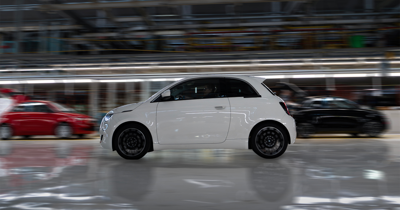 Fiat 500 Ibrida Prototyp