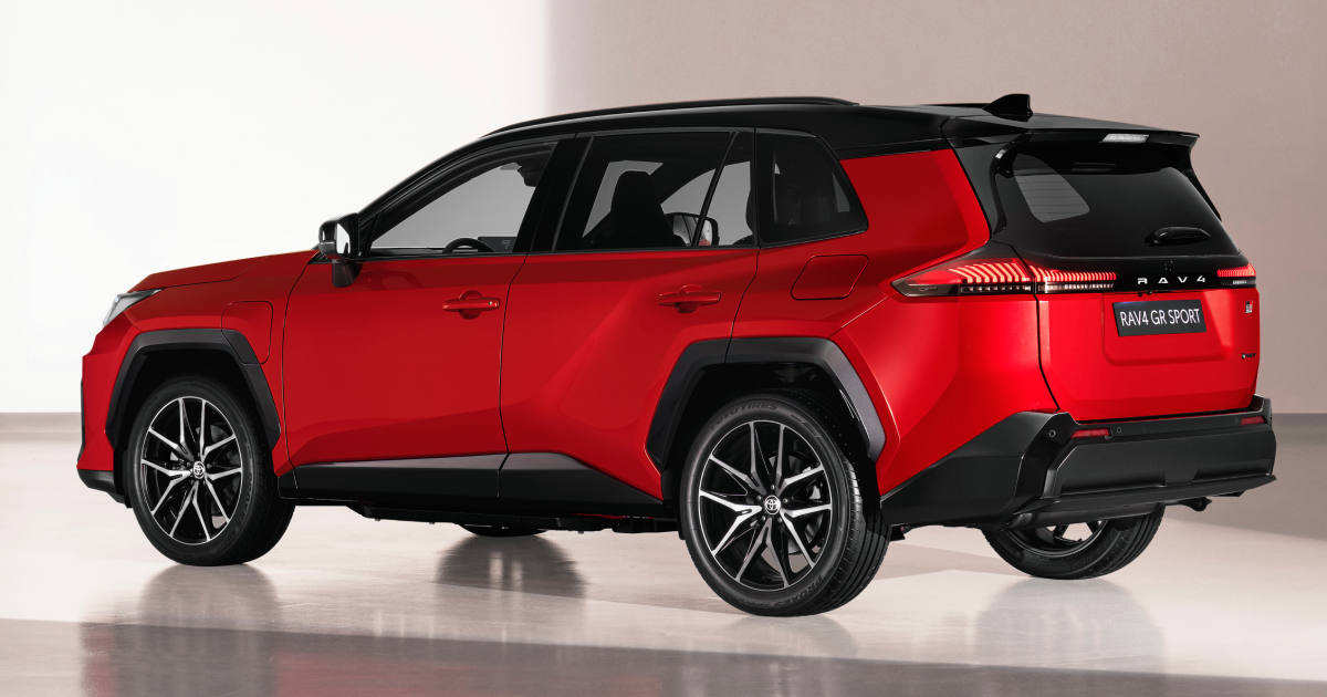 Sportliches Design des Toyota RAV4 GR Sport Sportliches Design des Toyota RAV4 GR Sport