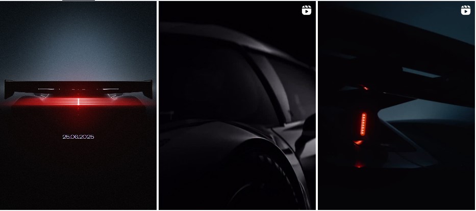 Screenshot der Teaser auf Koenigseggs Instagram-Seite Screenshot der Teaser auf Koenigseggs Instagram-Seite