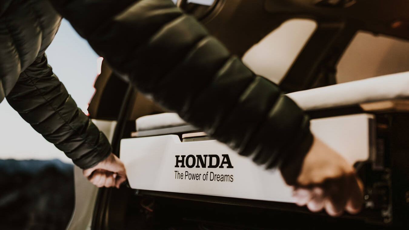 Camping mit Honda CR-V Dream Pod Camping mit Honda CR-V Dream Pod