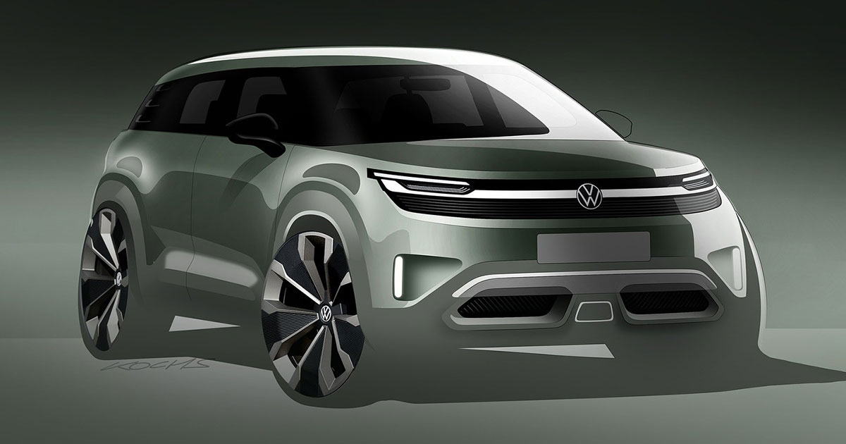 Volkswagen Elektro-Crossover - Konzept 1 Volkswagen Elektro-Crossover - Konzept 1