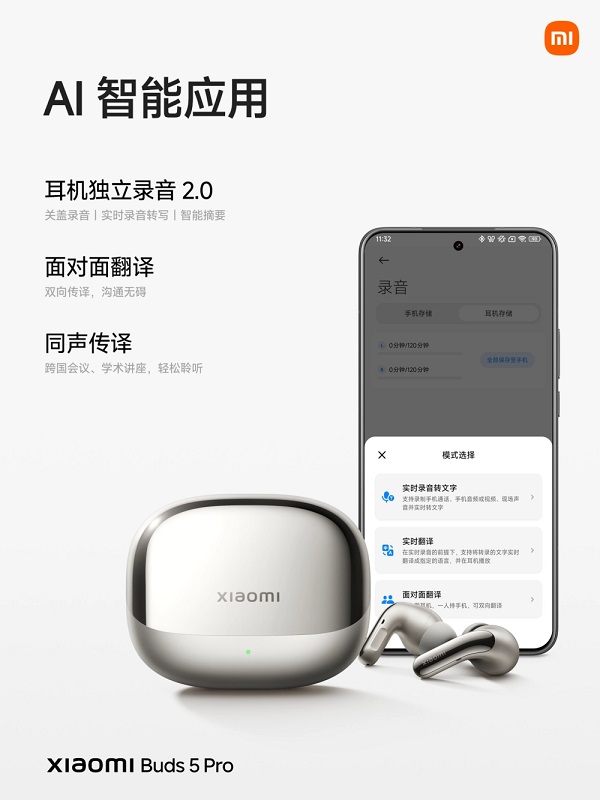 Xiaomi Buds 5 Pro - Bild 1 Xiaomi Buds 5 Pro - Bild 1