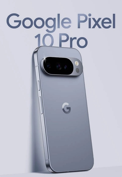 Render des Pixel 10 Pro Smartphones