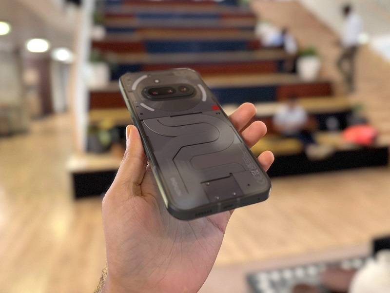 Gesamtansicht des Nothing Phone (3a)