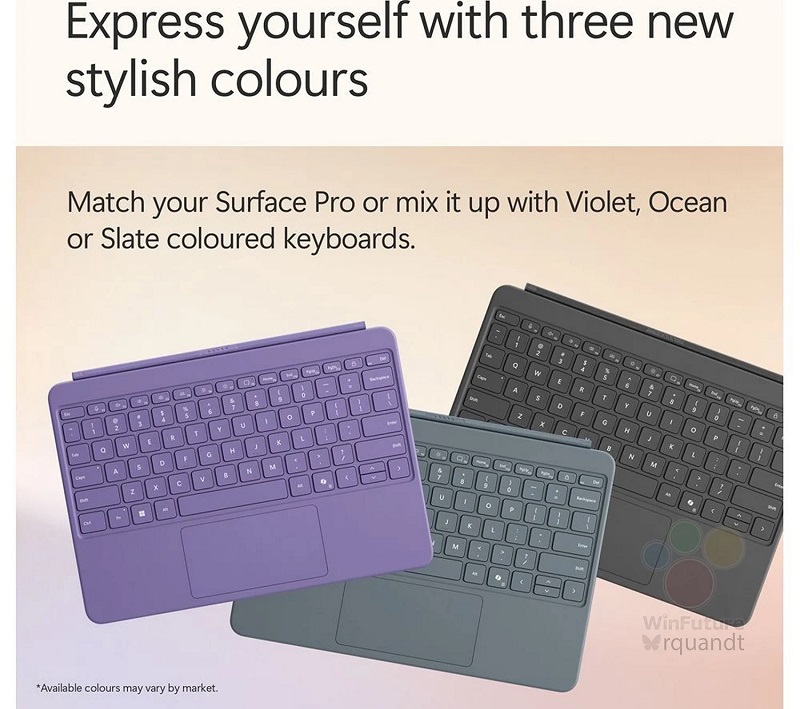 Surface Pro 12 mit einem Ständer auf der Rückseite Surface Pro 12 mit einem Ständer auf der Rückseite