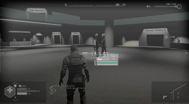 Screenshot der Benutzeroberfläche des unangekündigten Spiels von Bend Studio