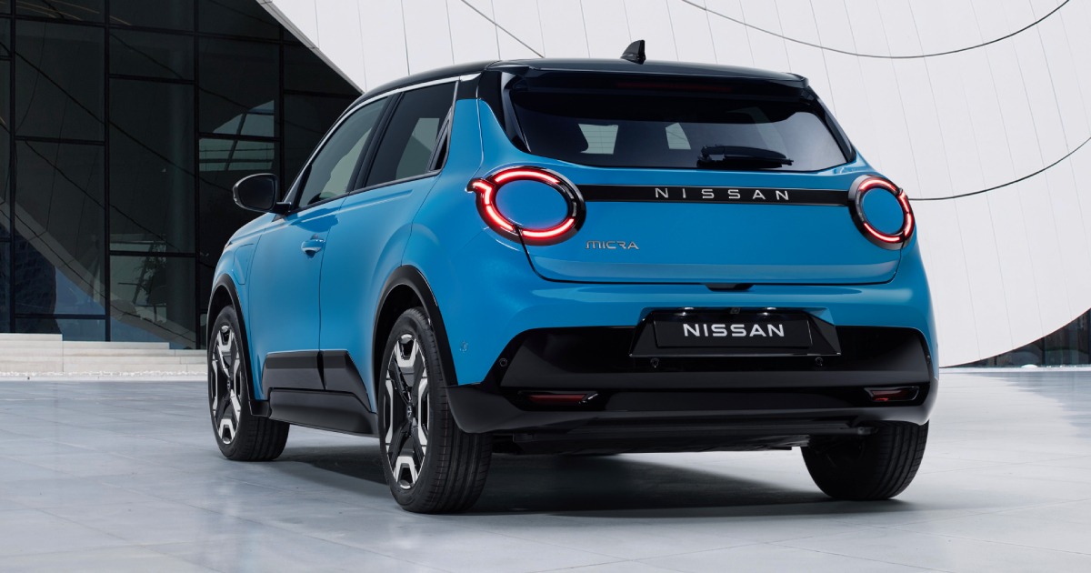 Neue Nissan Micra mit runden Scheinwerfern Neue Nissan Micra mit runden Scheinwerfern